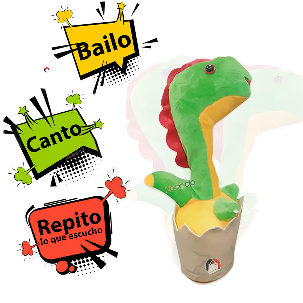 Dinosaurio Bailarín Peluche Parlanchín R